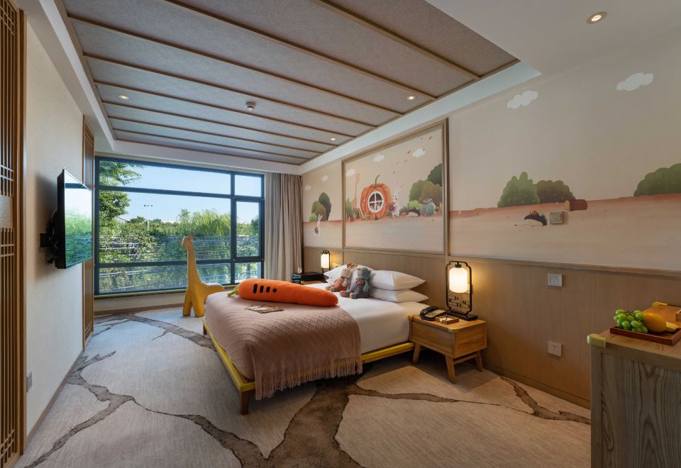 兔宝宝园景主题房