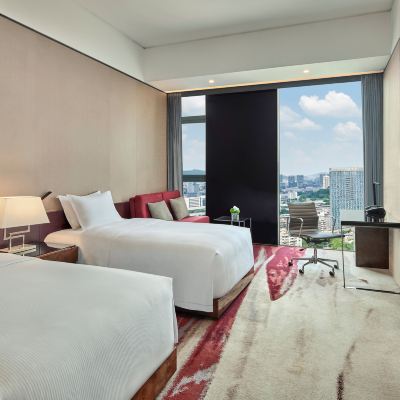 希爾頓雙床房 廣州天河希爾頓飯店優惠