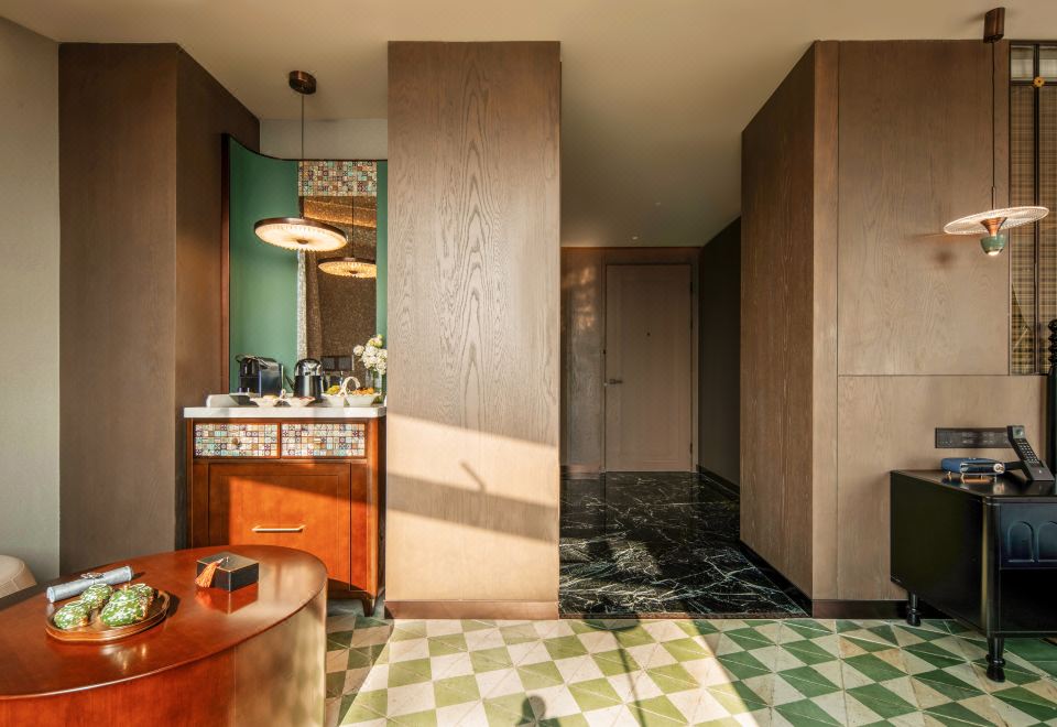 鼓浪嶼一線海景大床房（花磚風情）