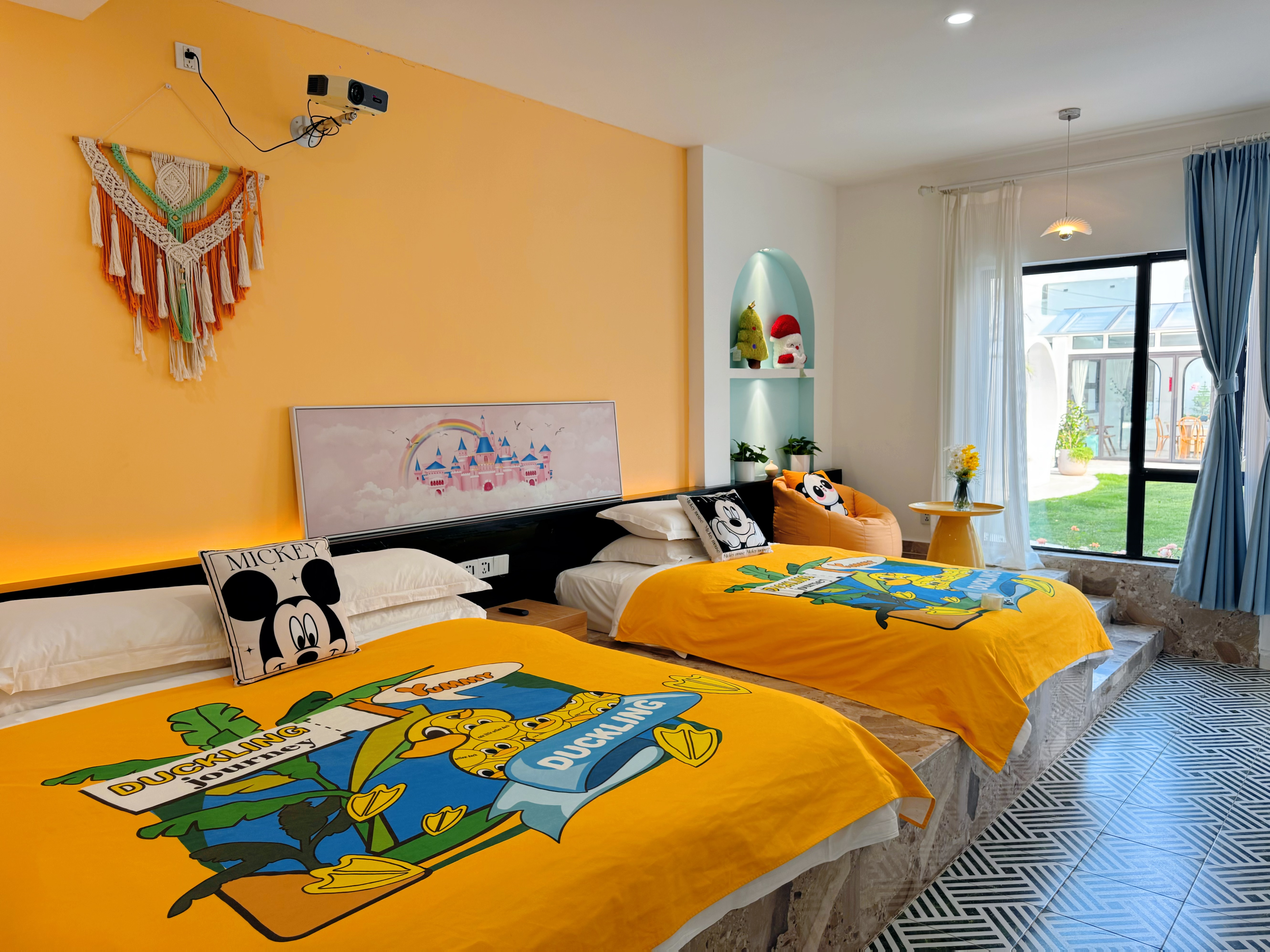 薄荷-亲子双床房