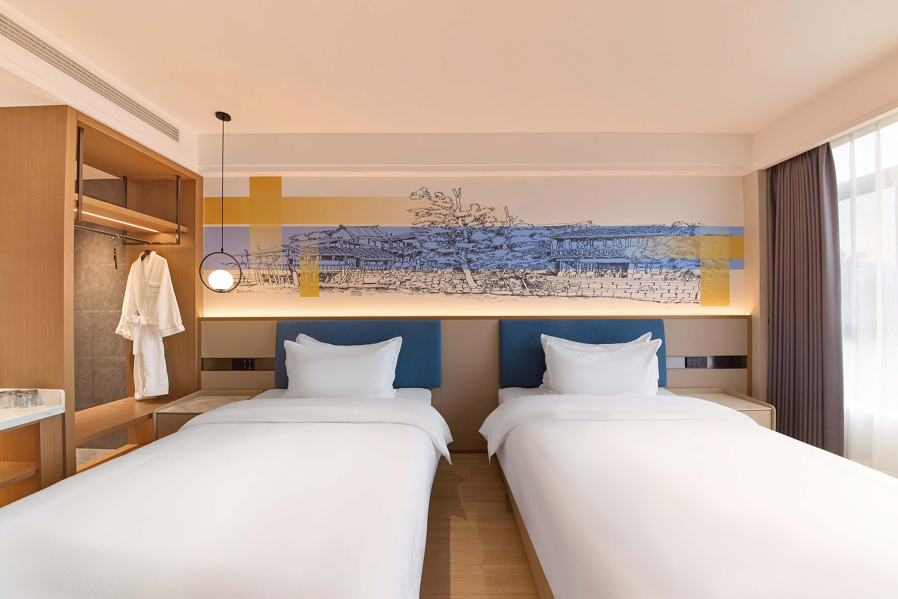 发射观邸双床房（智能小度）