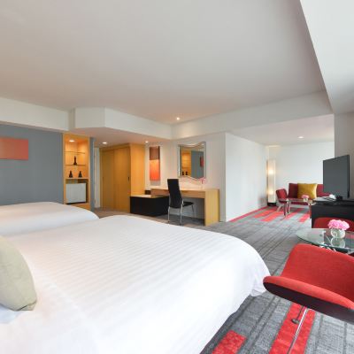 兩張大床貝萊爾套房 伯萊爾曼谷飯店 SHA Extra Plus優惠