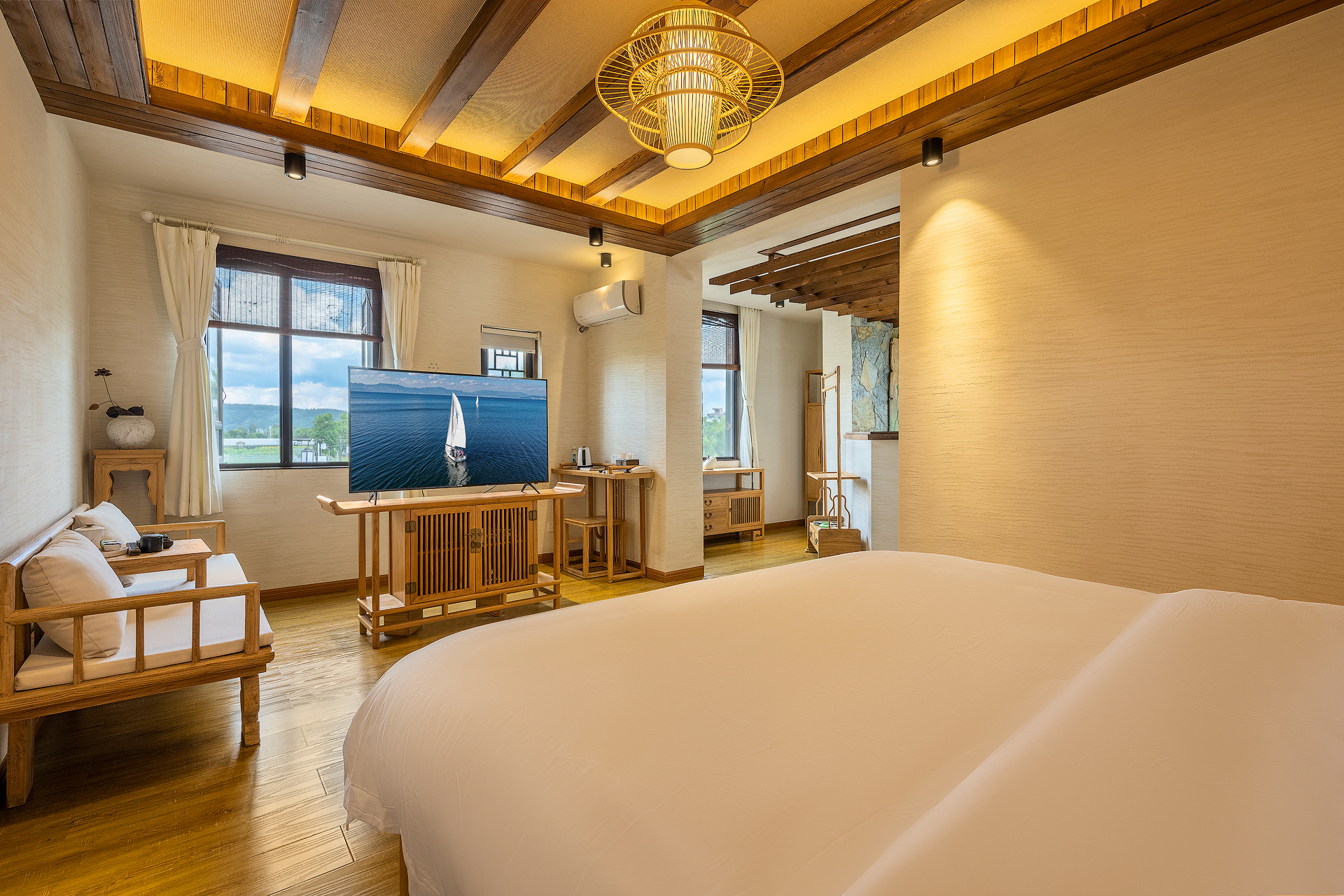 Bo Lian Chen Inn般若 - 荷塘尊享浴缸大床房