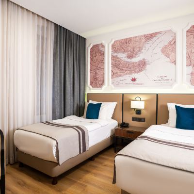 Deluxe Suite No View Twin + Sofa Akka Suites Taksim Promo Code