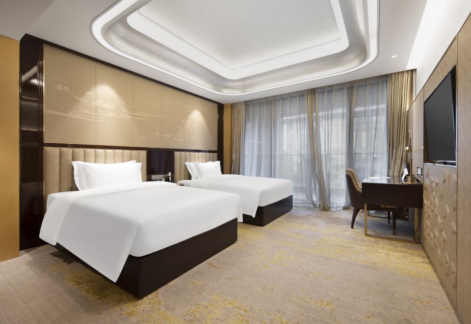 别墅露台双床房