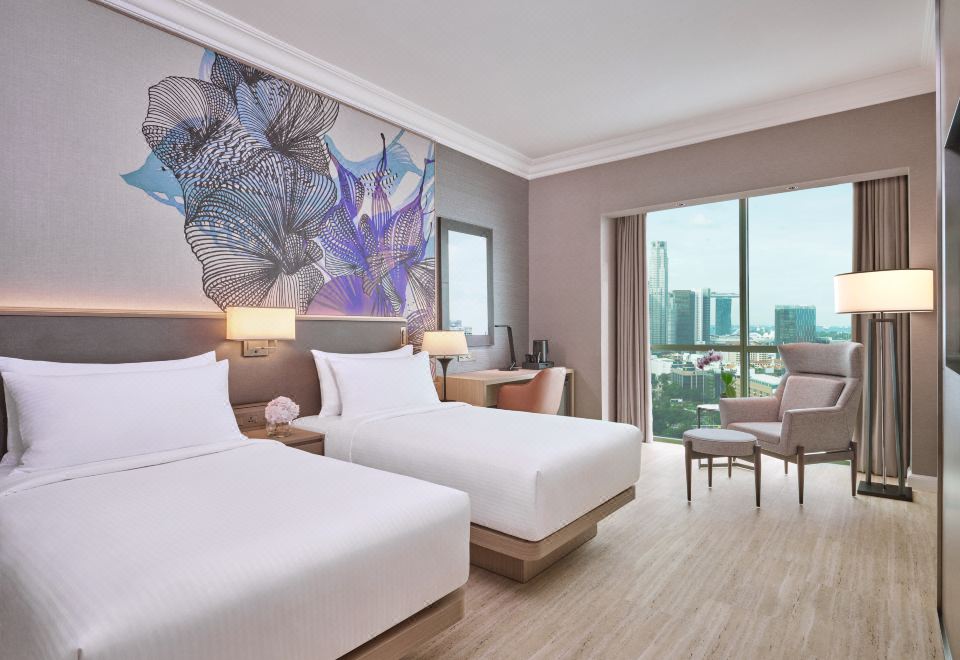 至尊河畔双床房（新装修）