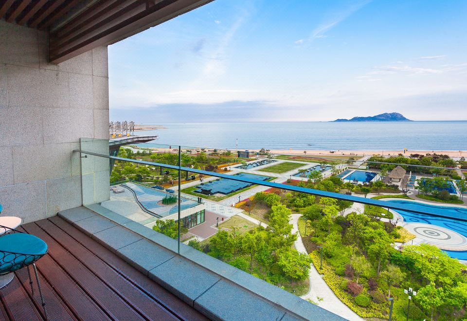 行政海景雙床房