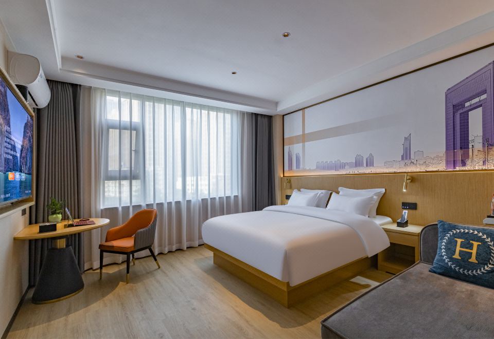 智美园景大床房【智能小度客控+舒适好风景】