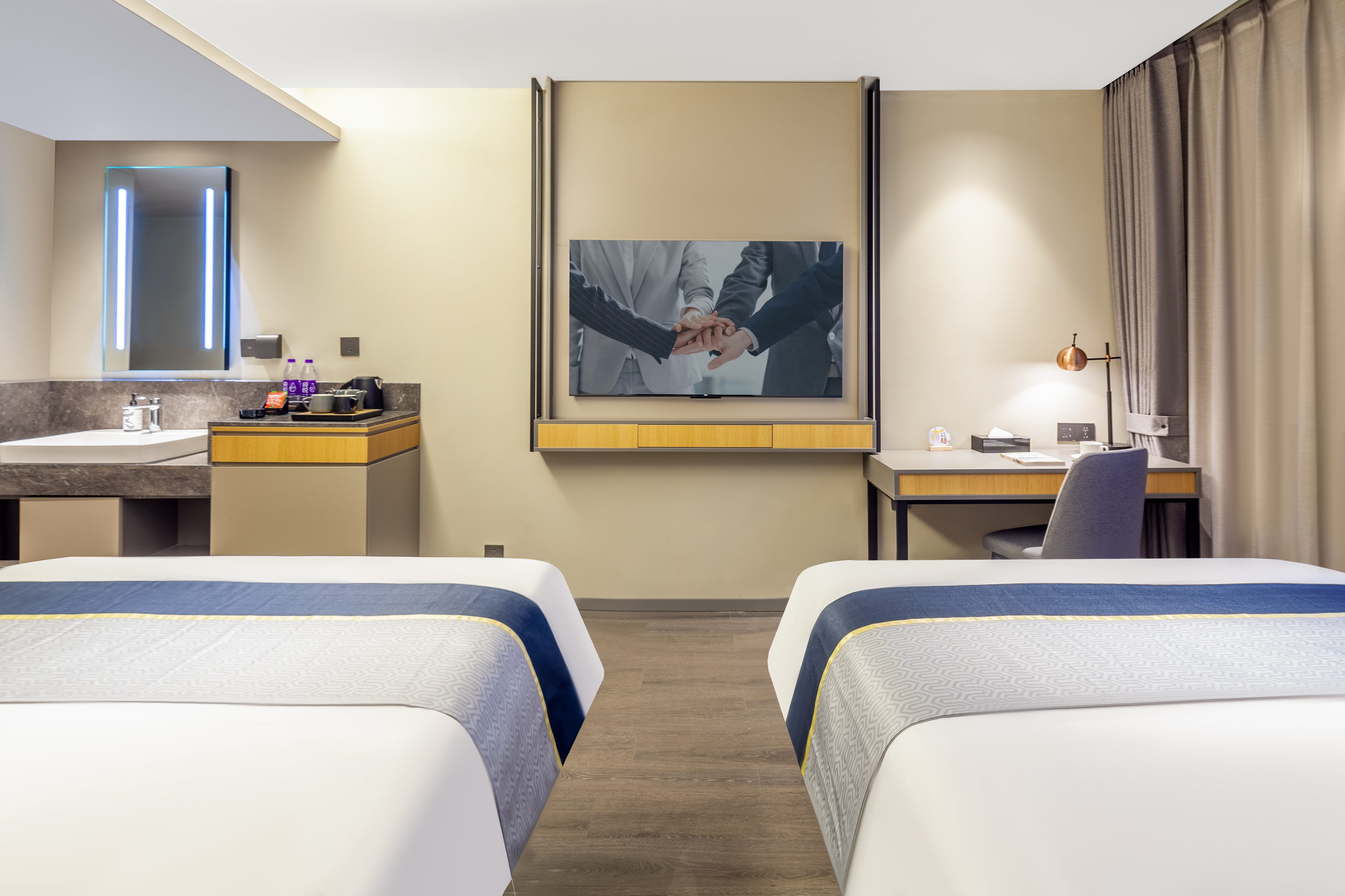 双床房A（电视投屏+乾湿分离+智能坐便器）