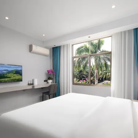Baoting Sandao Yujing Rainforest Business Hotel Отели в г. Баотин