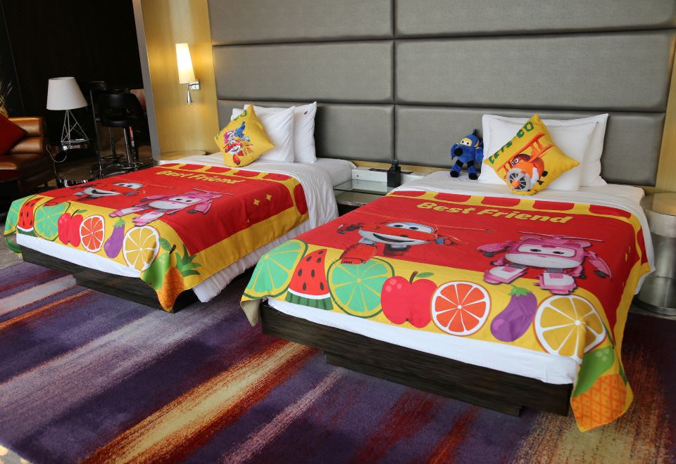 小飛俠親子主題雙床套房