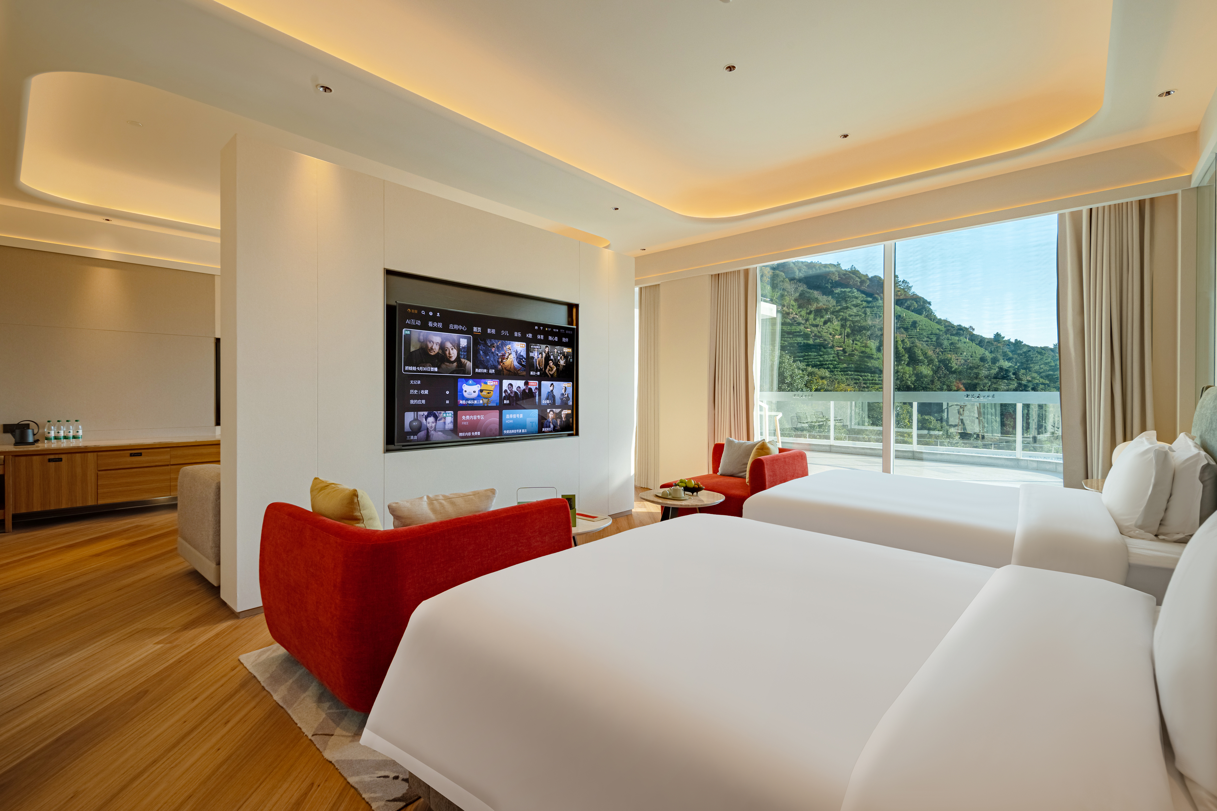 望山樓·尊享家庭雙床套房