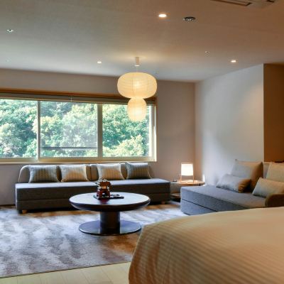 【Relaxing floorここのえ】ツイン（シャワーのみ）夕食-錦 定山渓温泉 花もみじ クーポン