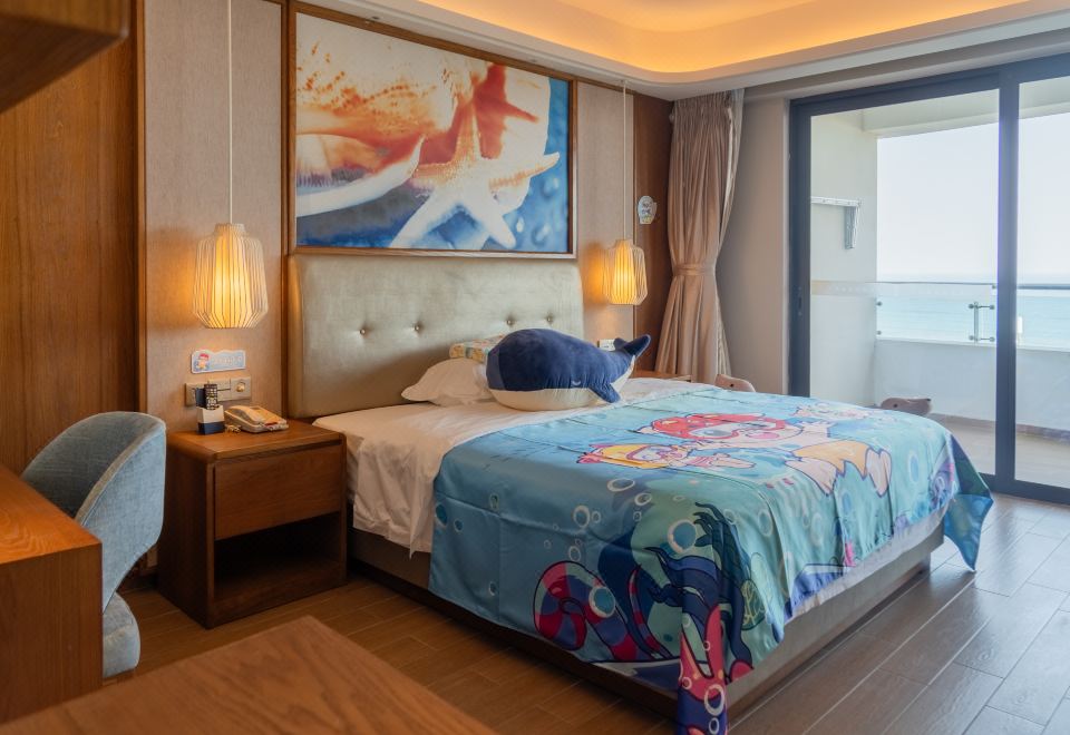 酷芽猪猪侠海景家庭房（子母床）