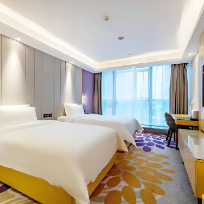 商務雙床房【慕思床墊+新風系統+空氣凈化器】 麗楓飯店（深圳羅湖口岸國貿地鐵站店）優惠