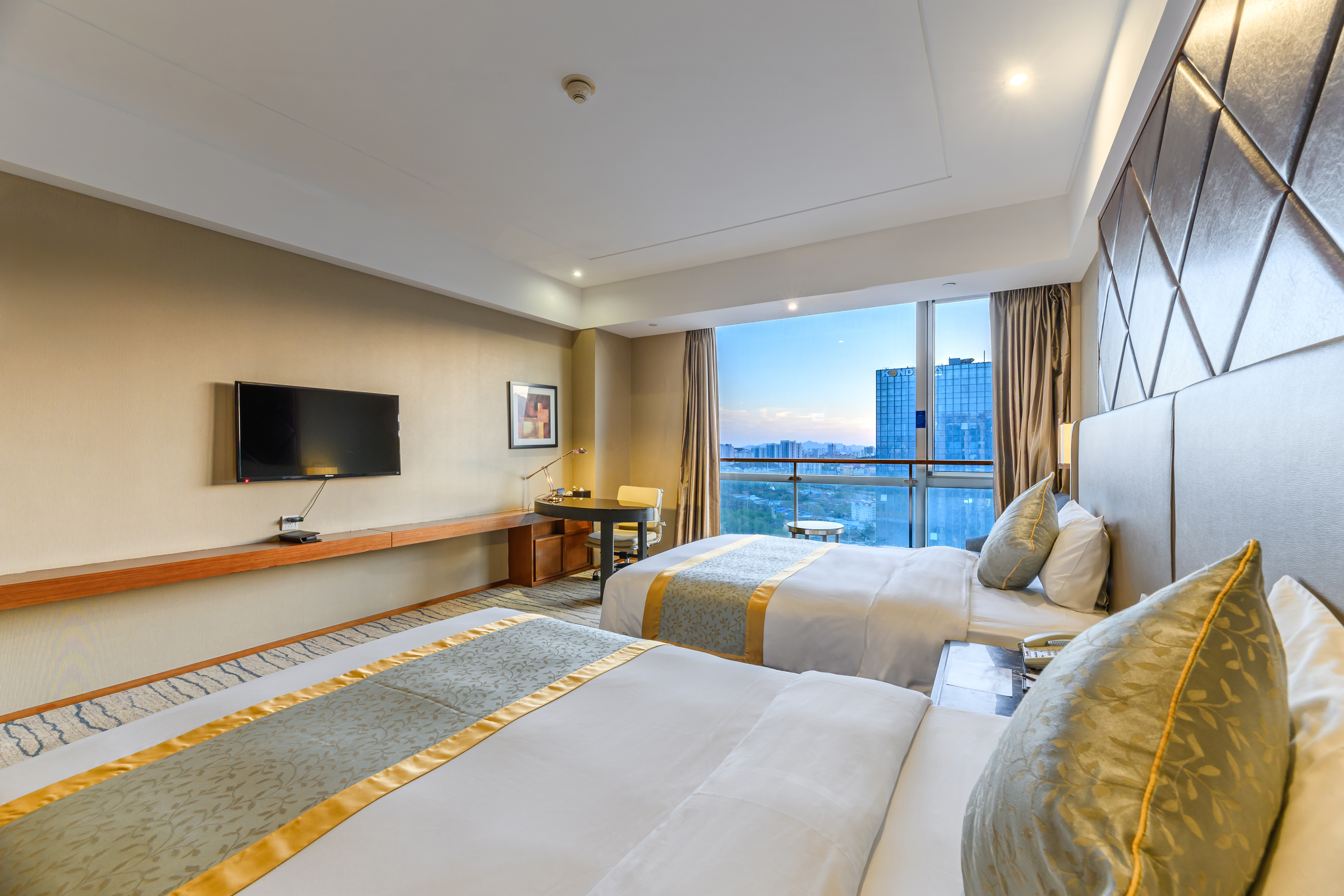 高级双床房【视野开阔】+【宽敞明亮】