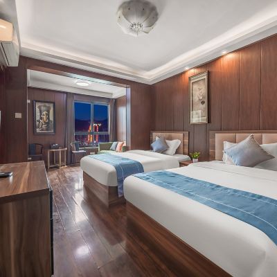 高級江景三床套房 溪月江景飯店（重慶解放碑洪崖洞店）優惠