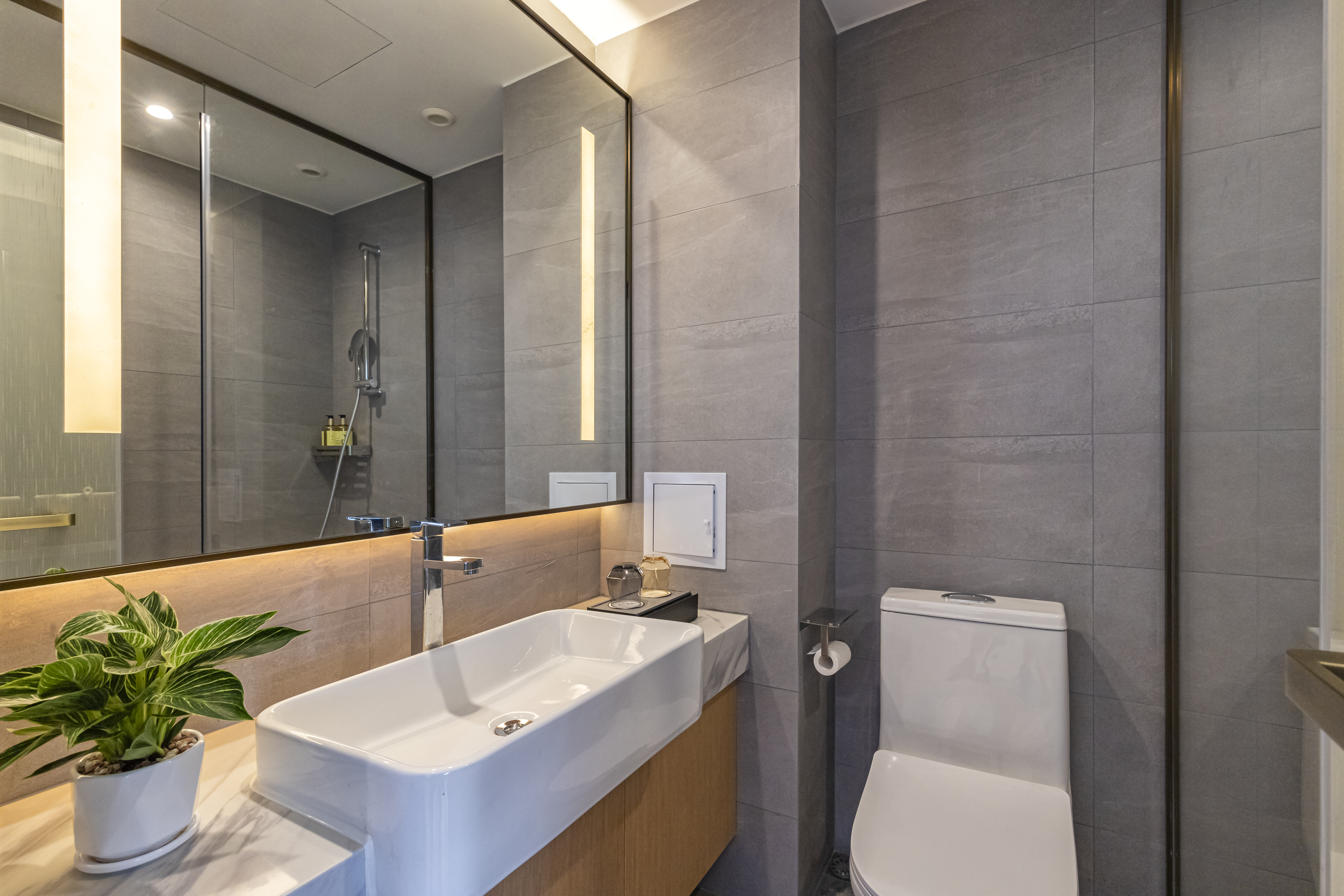 智美园景三人间【智能小度客控+舒适好风景】