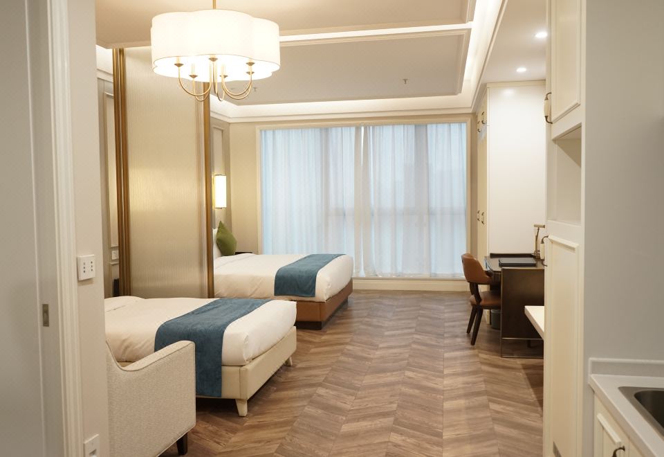 家庭双床房 温馨舒适 亲子共享