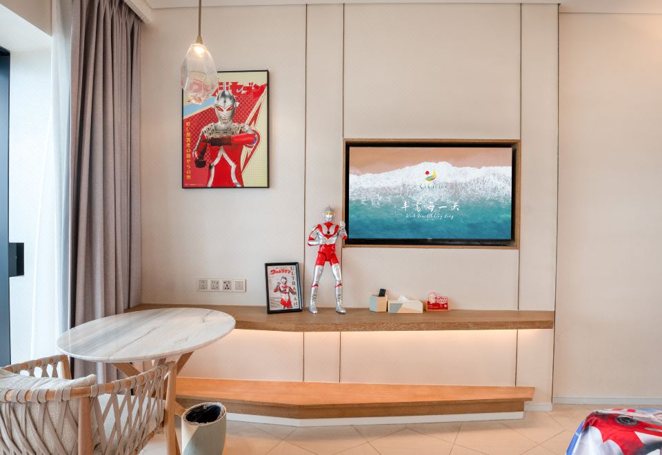 奧特曼主題正海景大床房