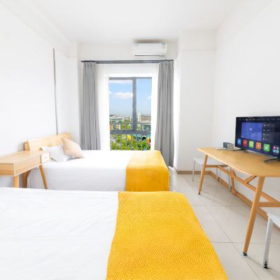 精緻雙床房 憶居公寓（廈門北站華僑大學店）優惠