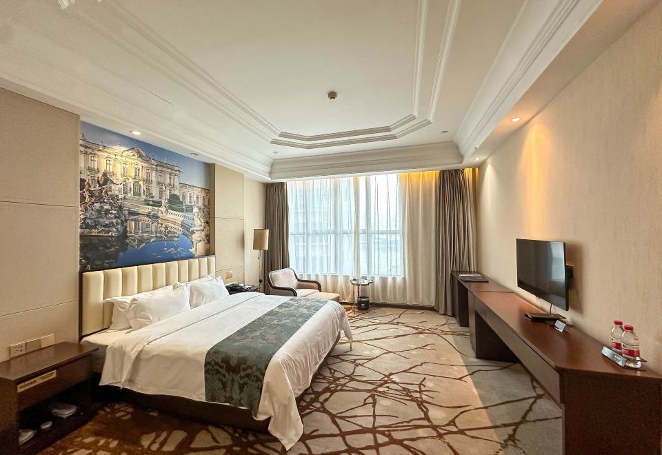 江景豪华大床套房（零压床垫+舒适沙发椅+180°全景窗）