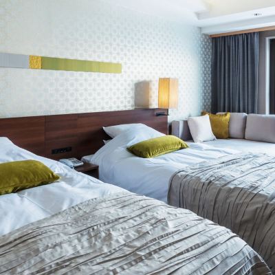 [禁煙]モダンスタンダードツインルーム、シャワーブース付き 洞爺サンパレス リゾート＆スパ クーポン