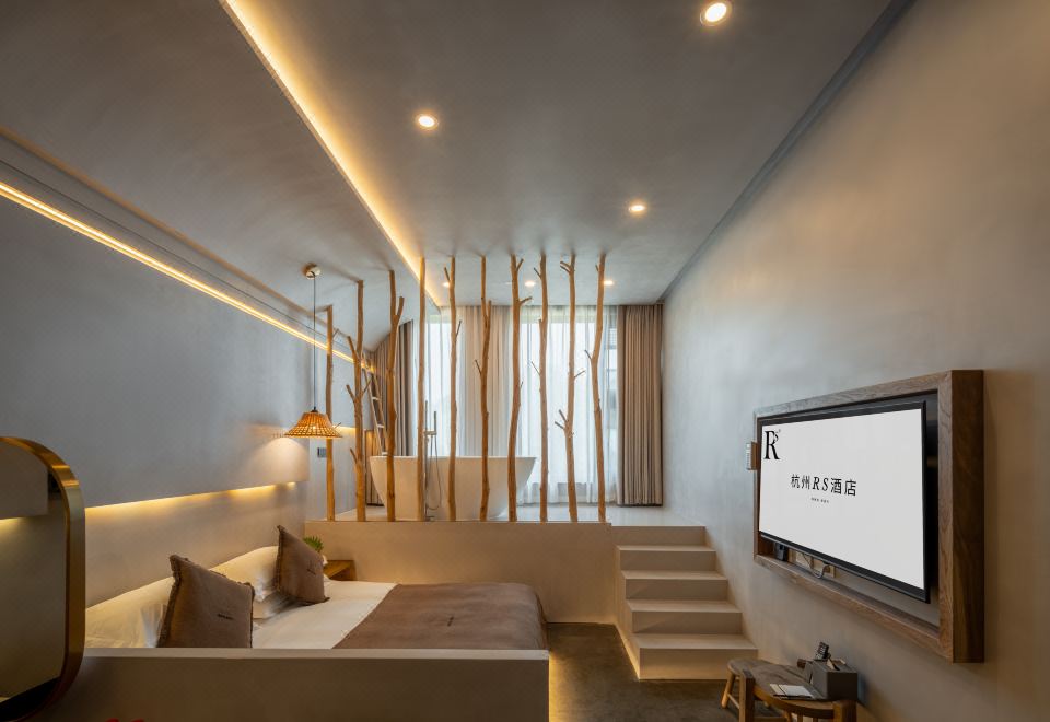 北歐浪漫浴缸房