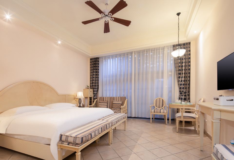 海神居豪华温泉大床房【巴洛克风格+欧式浪漫+私人泡池】