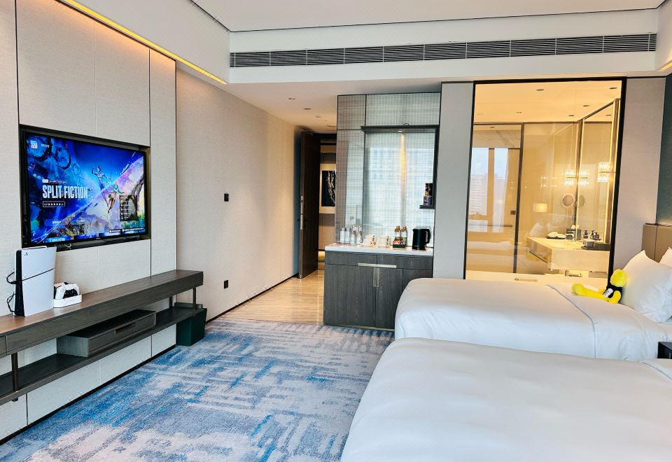 索尼PS5主機游戲雙床房