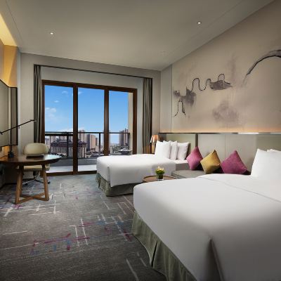 雪凌豪華湖景雙床房 廣州融創堇山酒店優惠