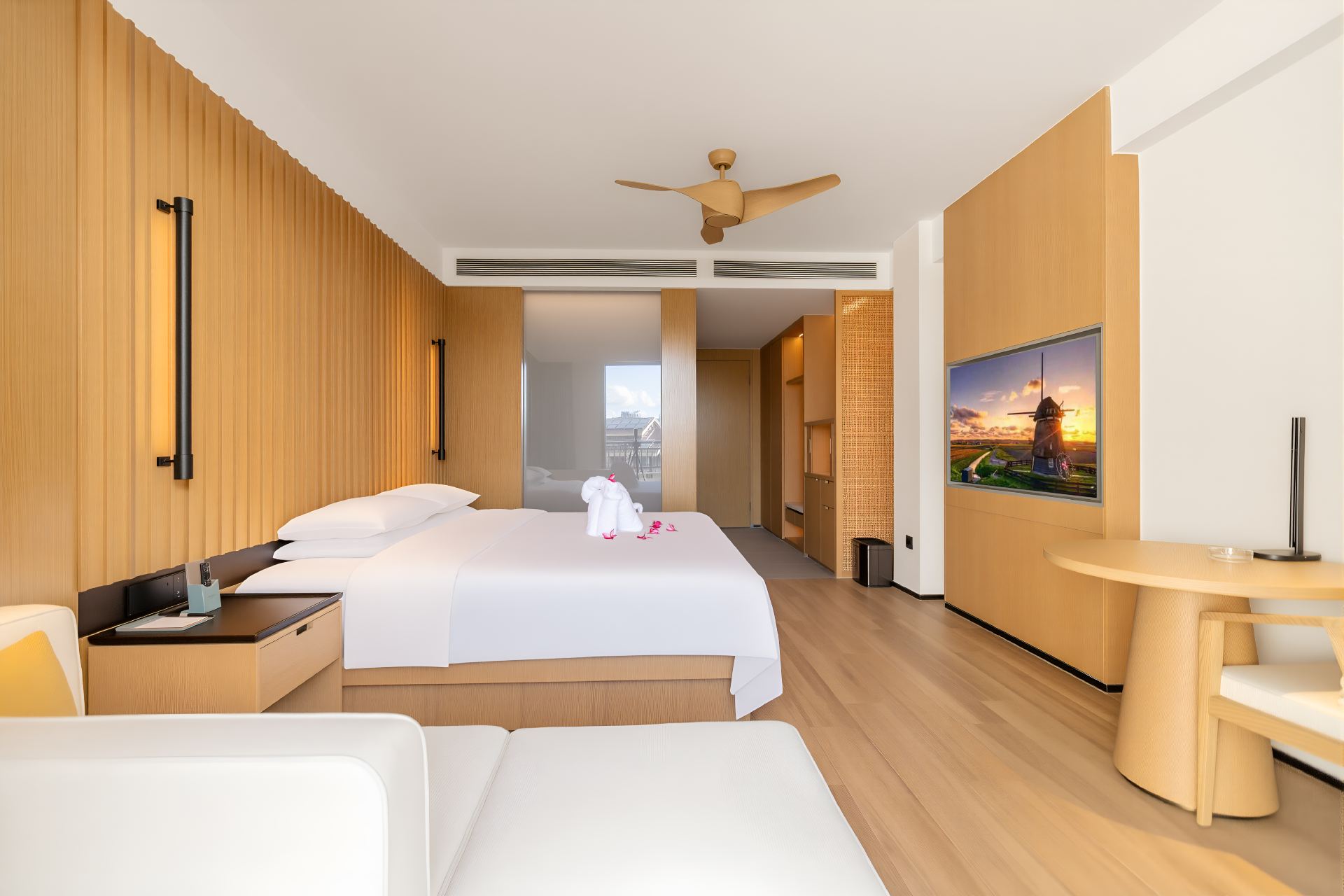 Dongrong Guest Deluxe Double Bed Room