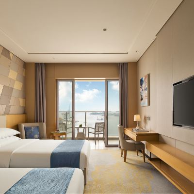 海景陽台豪華雙床房 深圳雅庭海灣國際大酒店優惠