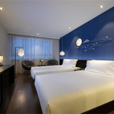 高級雙床房 景萊飯店·臻選（上海威寧路地鐵站店）優惠