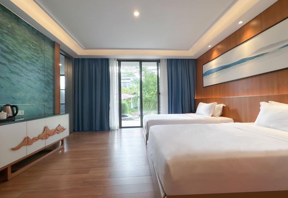 联排美墅泡池双床房