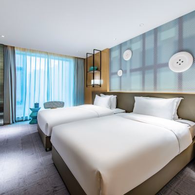 城際高級房-雙床（智能馬桶+APPELLES洗護沐） 杭州西湖慶春路城際飯店優惠