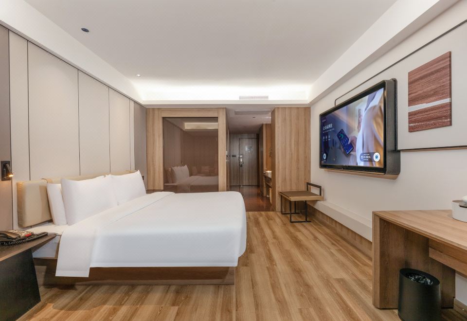 几木大床房（深睡枕PRO+投屏电视+小冰箱）