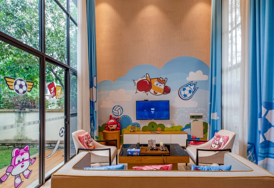 Yuetianxia Hot Spring HotelSuper Wings Starry Sky Duplex Hot Spring Two-Bedroom Villa - Garden Tub