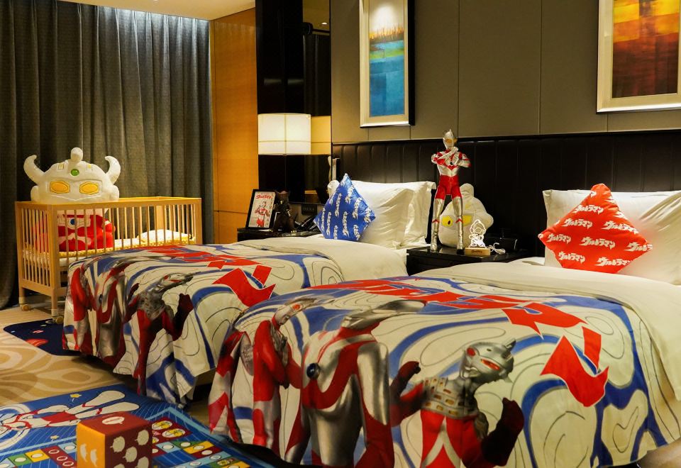 奧特曼主題小童雙床房