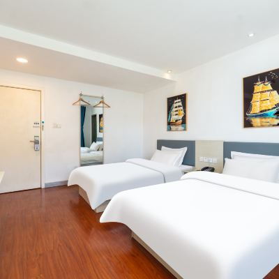 精品雙床房（公區自助洗衣+助眠床墊） 新合創意飯店（區中醫醫院店 ）優惠