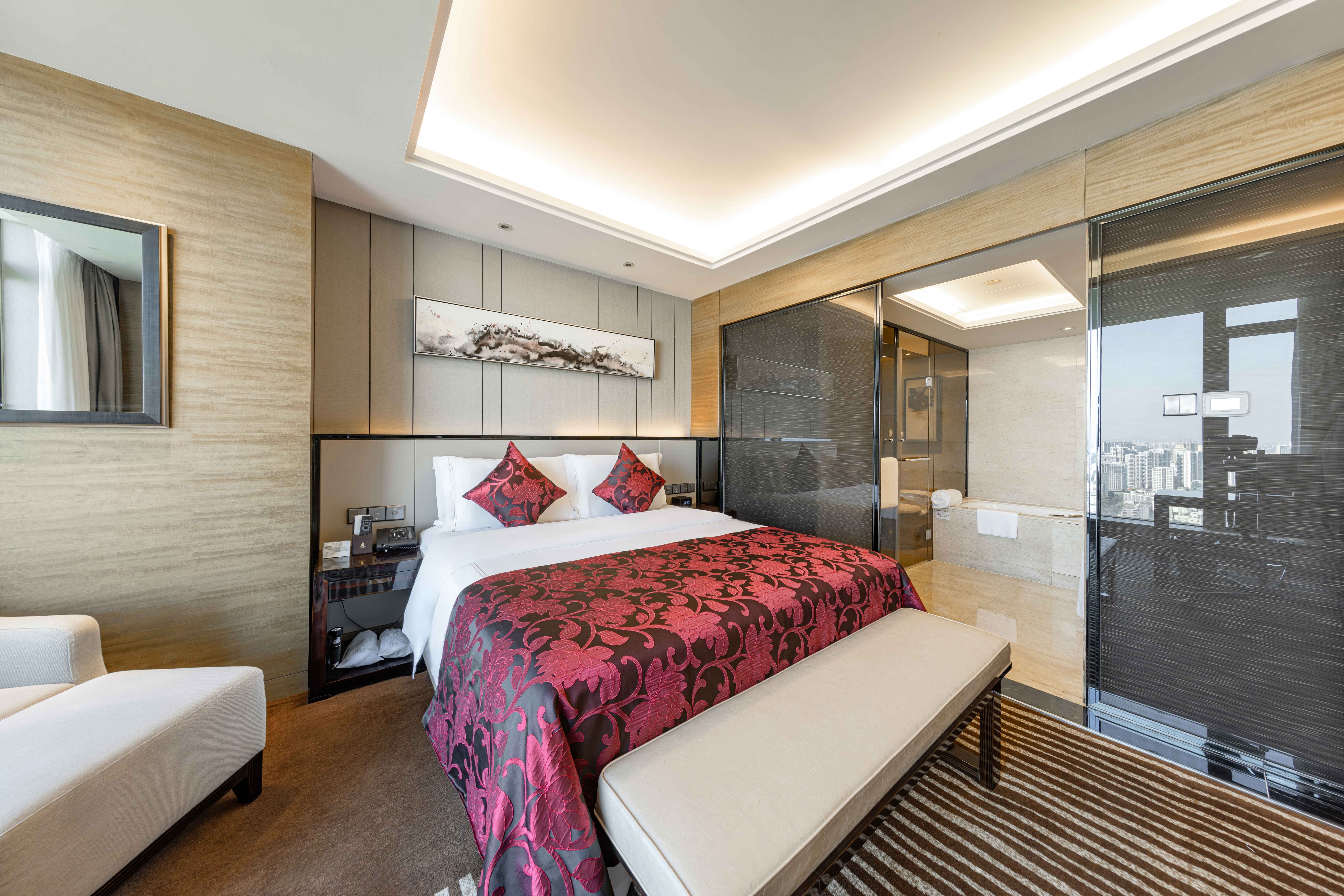 Shenzhen YANGBANGLANGYUE International HotelLongTan Garden View Queen Room