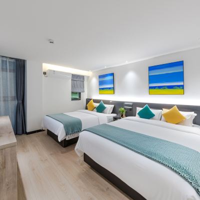 躺平治癒雙床房（空調冷暖都有+床夠大） 廈門慢生活·雅厝別院（環島路音樂廣場店）優惠