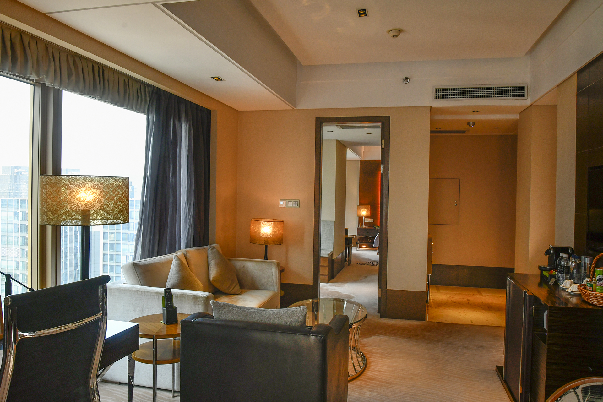 Kempinski Hotel Chongqing家庭双卧联通套房