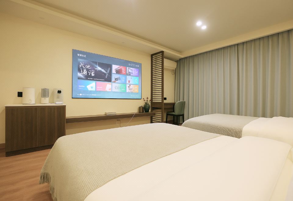 云柔观影双床房（空调+加湿器）