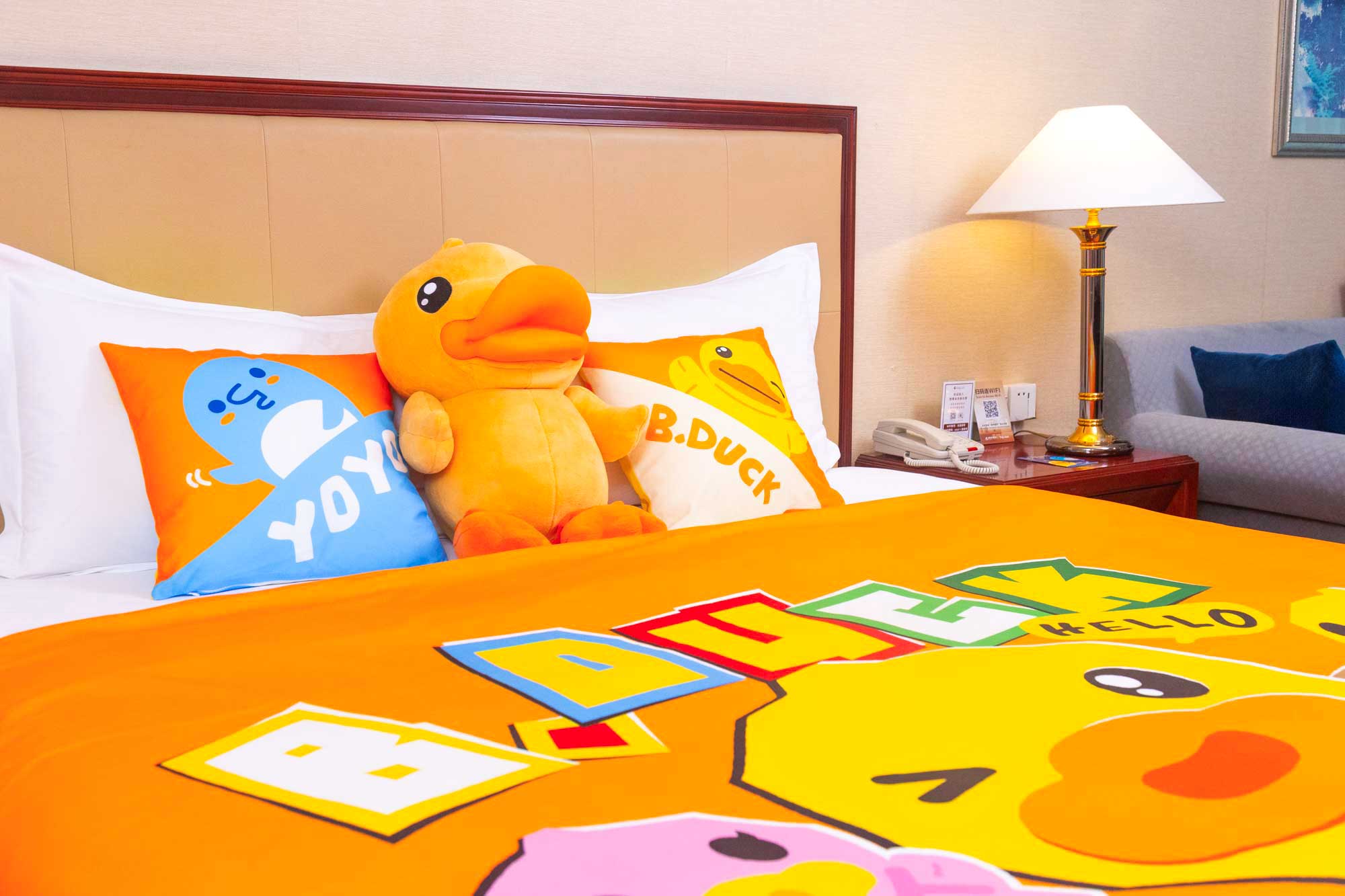 B.duck小黄鸭亲子主题大床房