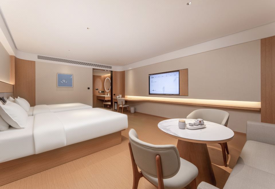 JI Hotel (Xiuning Qiyunshan West Avenue)Business 2-bed Room