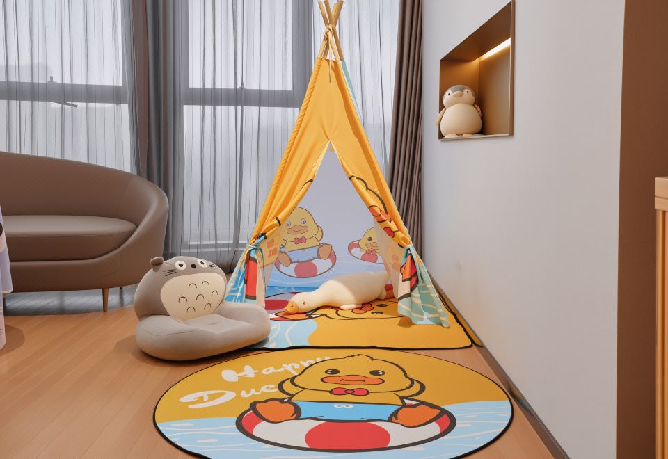 開心鴨主題親子房