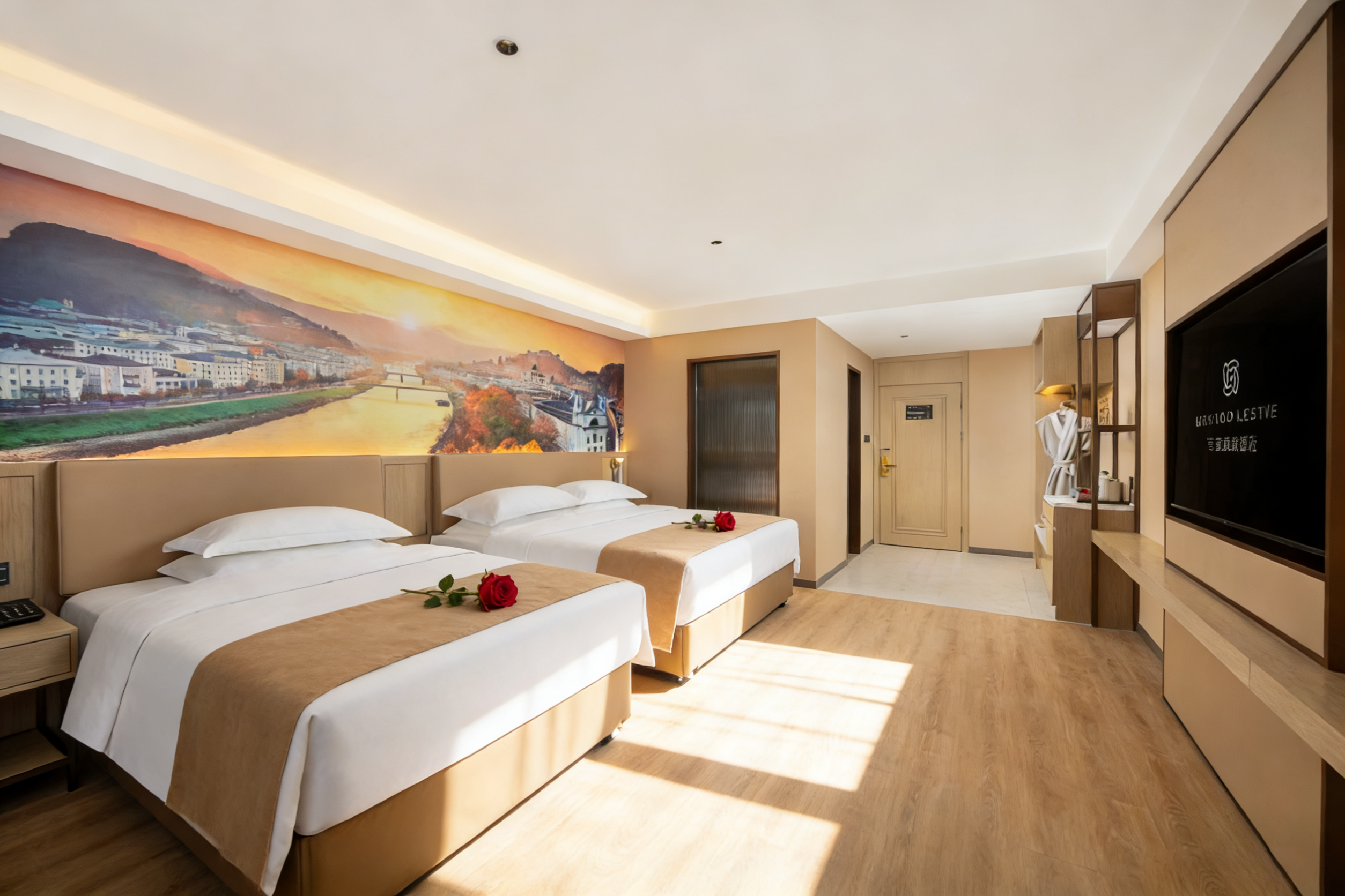 如沐山景亲子房