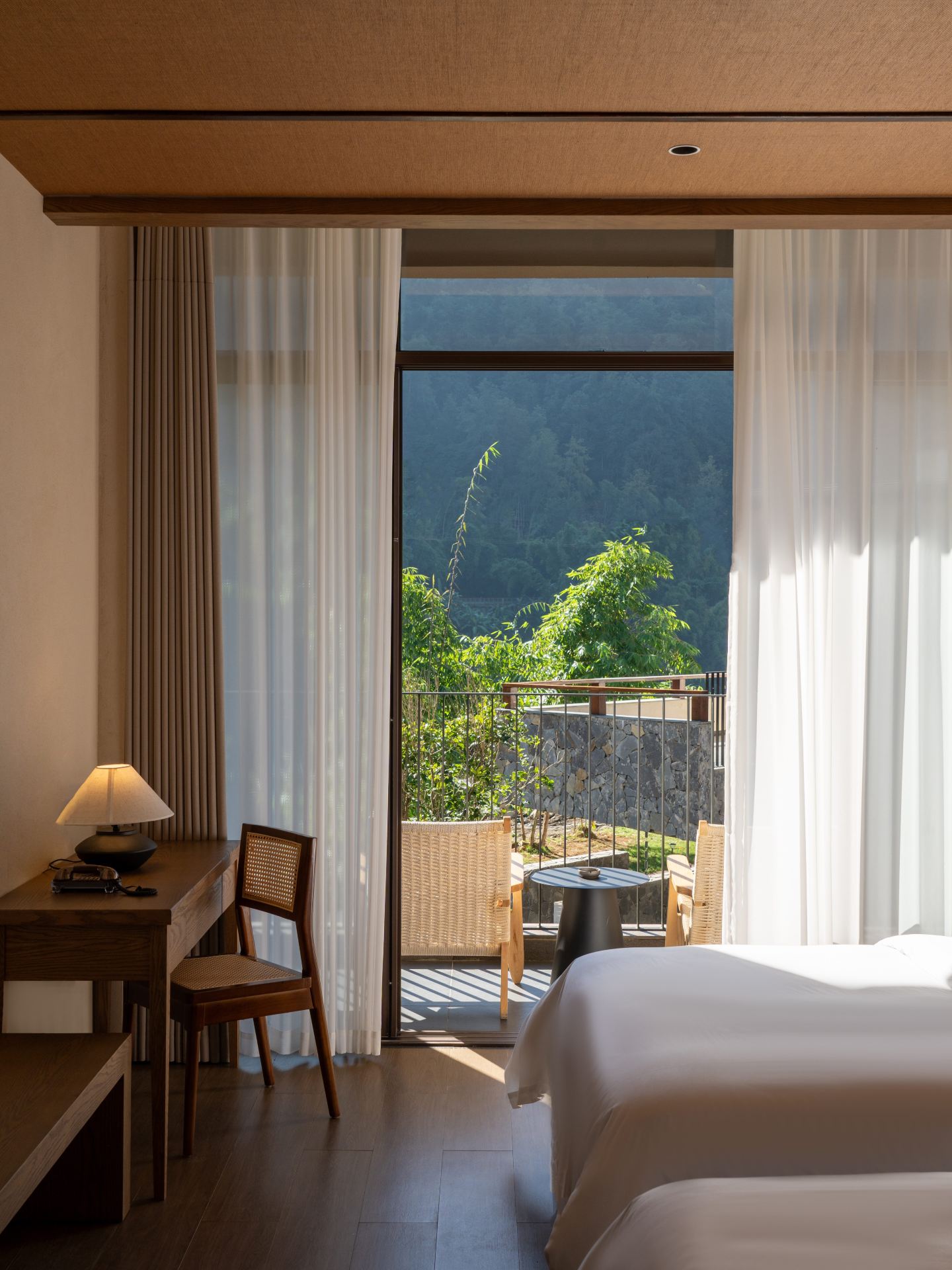 Jiangxia Lansheng - River-View Twin Room
