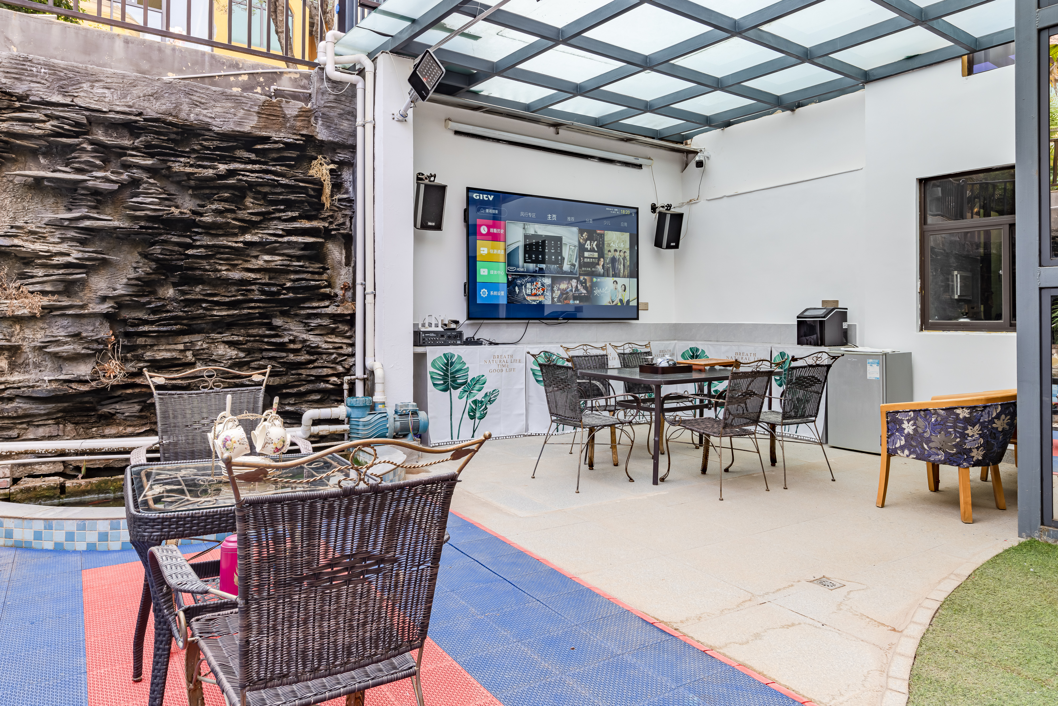 奢华花园别墅整栋（游泳池）